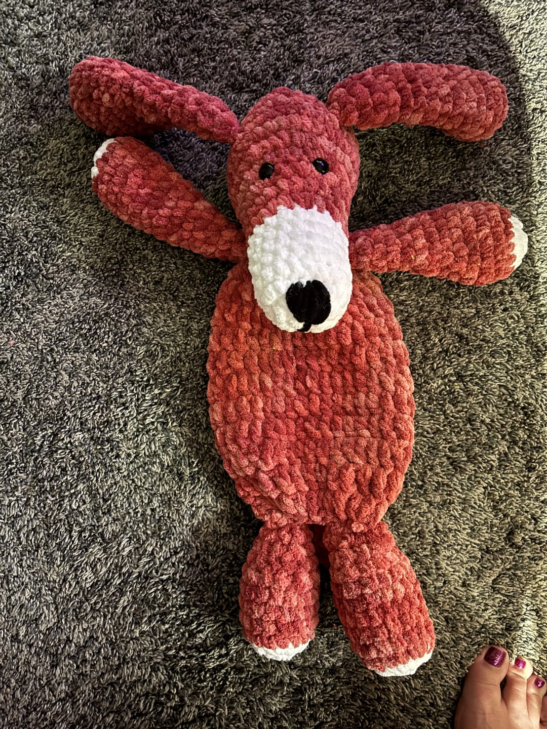 Customer photo review of Crochet Dog Pattern PDF