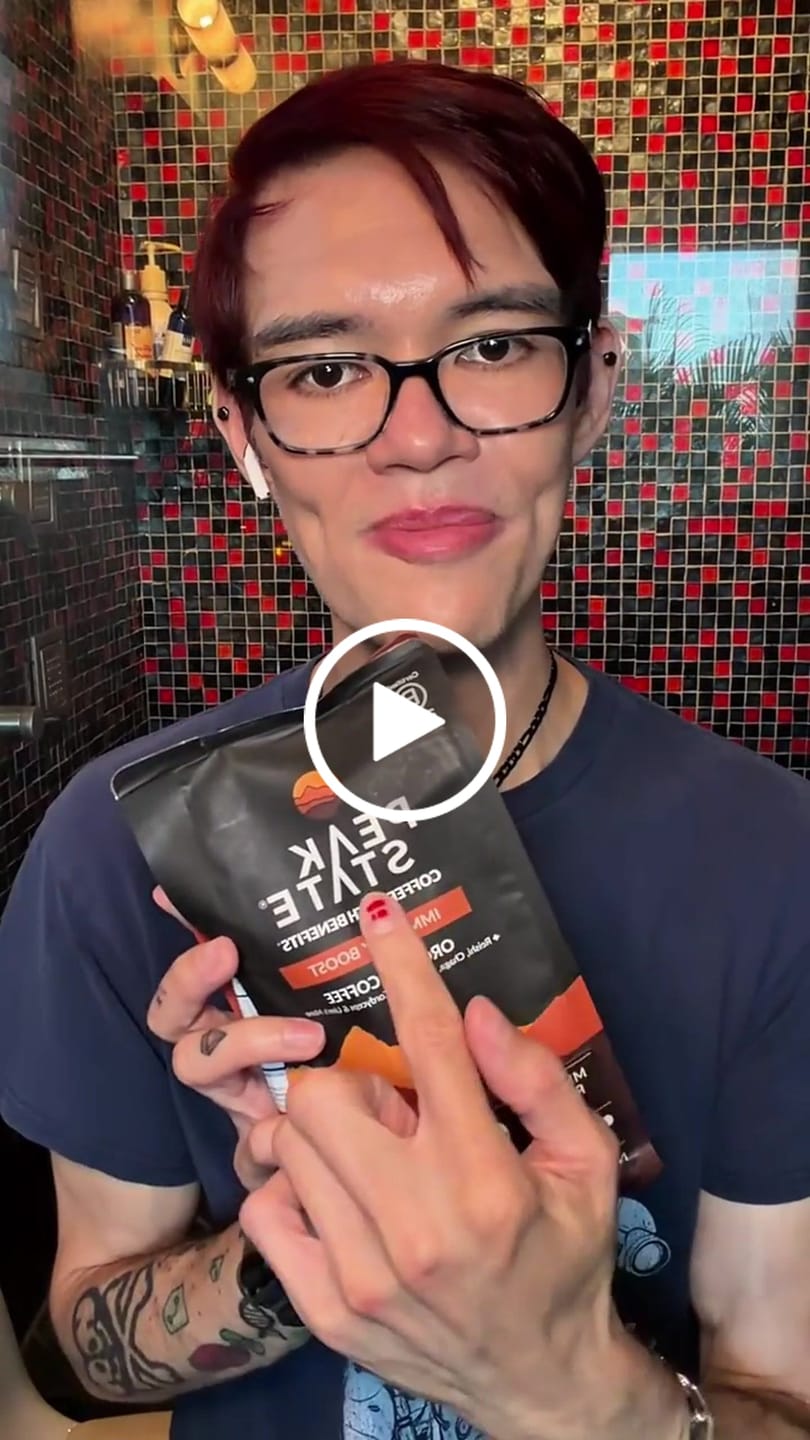 Customer video review of IMMUNITY BOOST Medium Roast