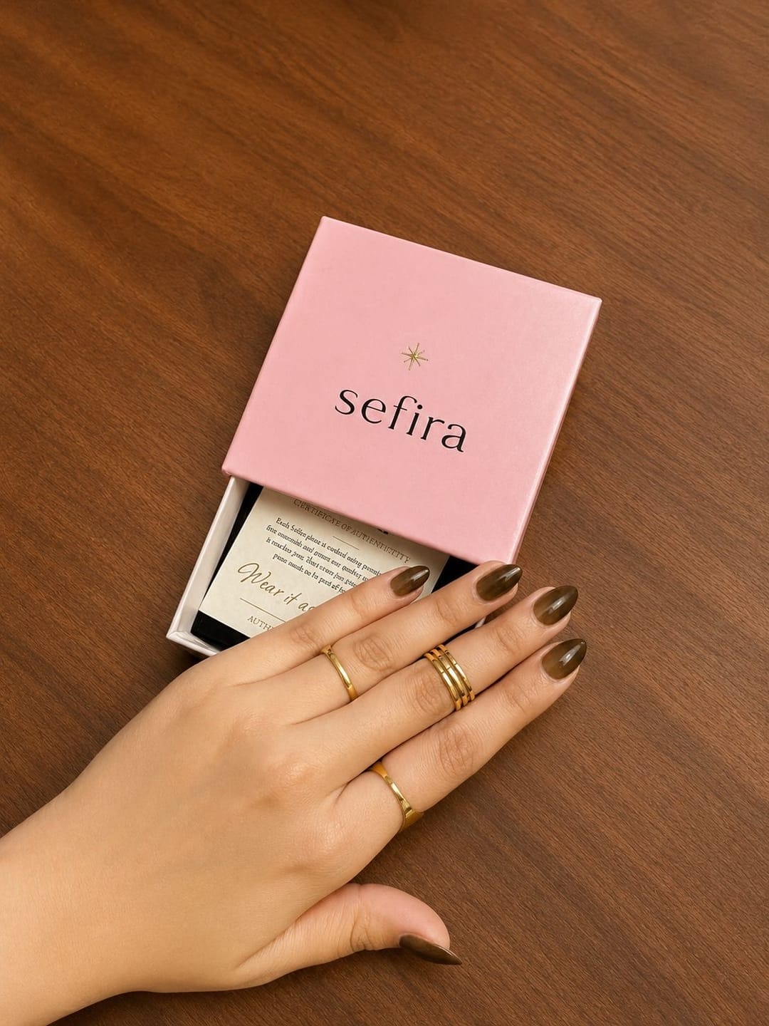 Customer photo review of Triora Band Ring