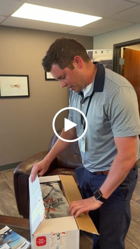 Customer video review of Premium Custom Leather Patch Hats (Wholesale)