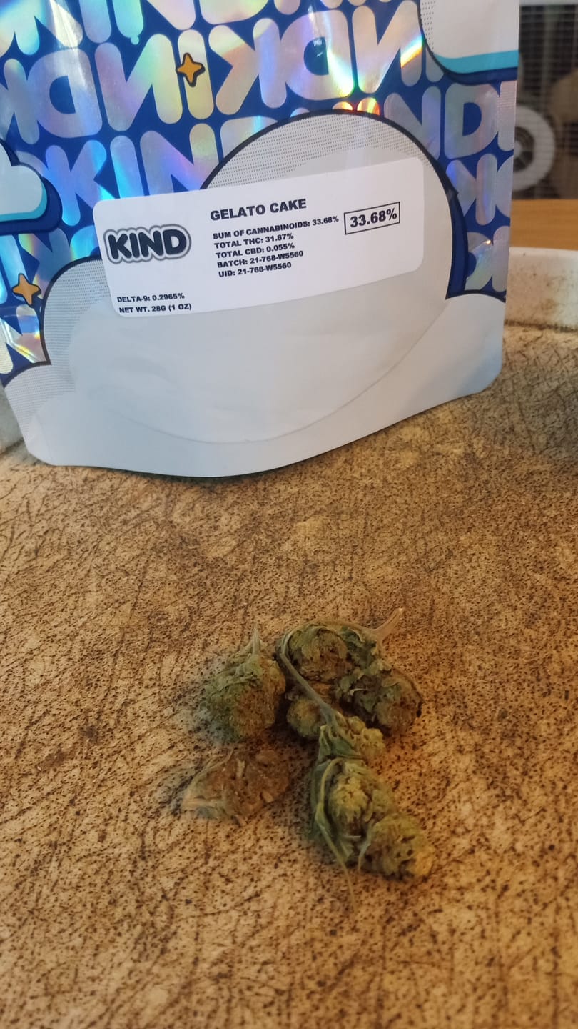 Customer photo review of Gelato Cake - 28 Grams - Hybrid