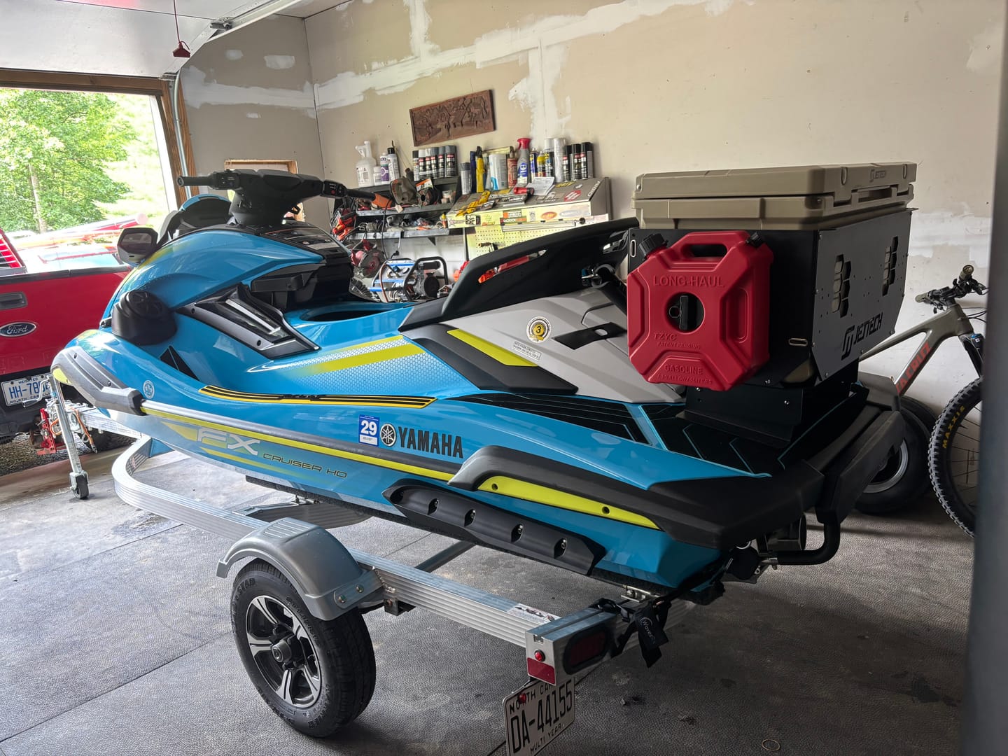 Customer photo review of JET TECH PWC GUNNEL TRACTION PADS