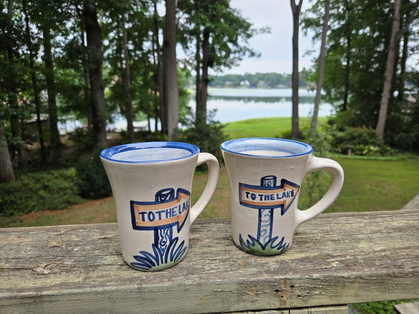 Customer photo review of To the Lake Flare Mug