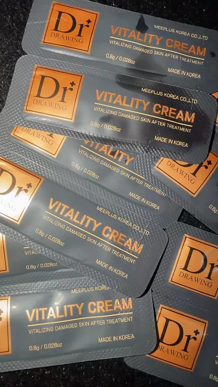 Customer photo review of Dr. Drawing Vitality Cream