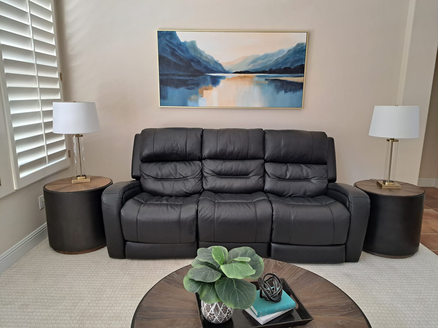 Customer photo review of Ocean And Sky Abstract Wall Art #OS146