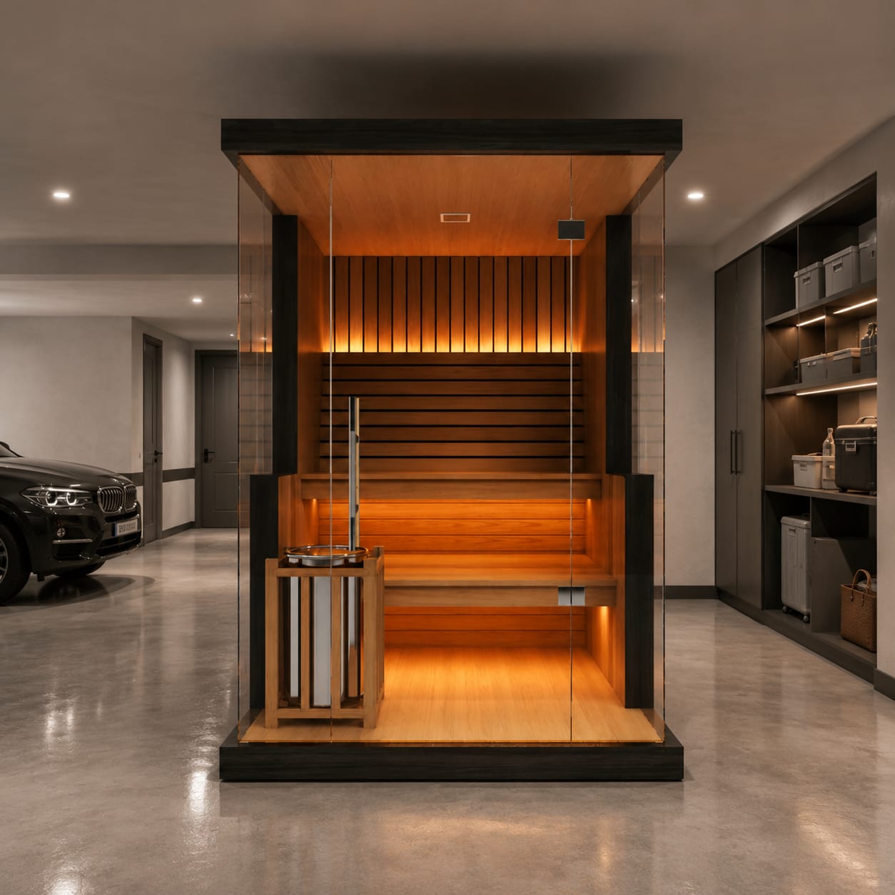 Customer photo review of IS-THERMA CORE | Saunasnet® 2-3 Person Indoor Steam Sauna（Estimated delivery: 1–2 weeks）