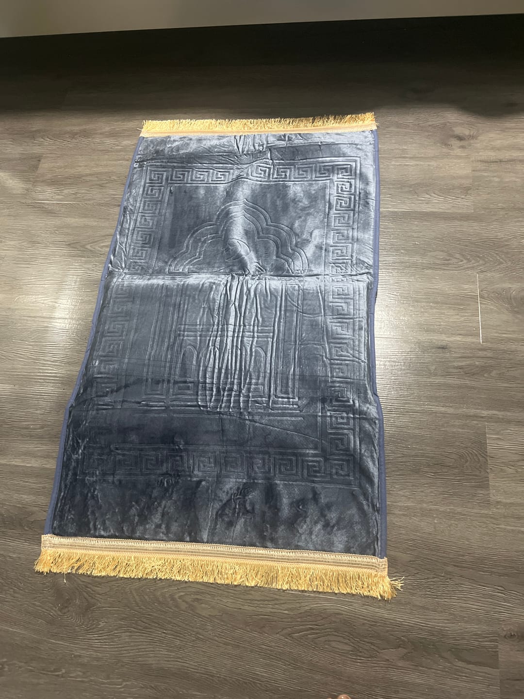 Customer photo review of Ergonomic Prayer Mat with Raised Cushion