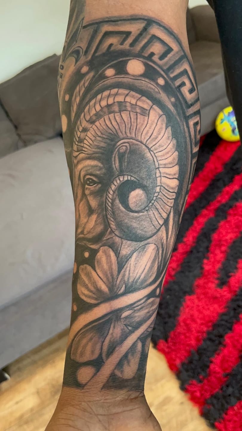 Customer photo review of TattooNumbx Numbing Cream