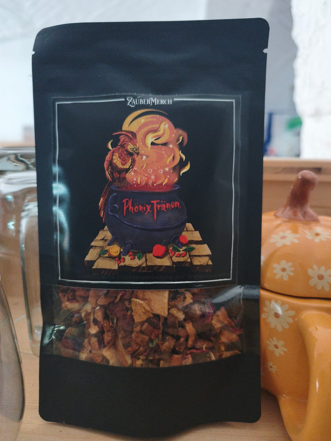 Customer photo review of Phönix Tränen – Zaubertrank Früchtetee Orange Zitrus