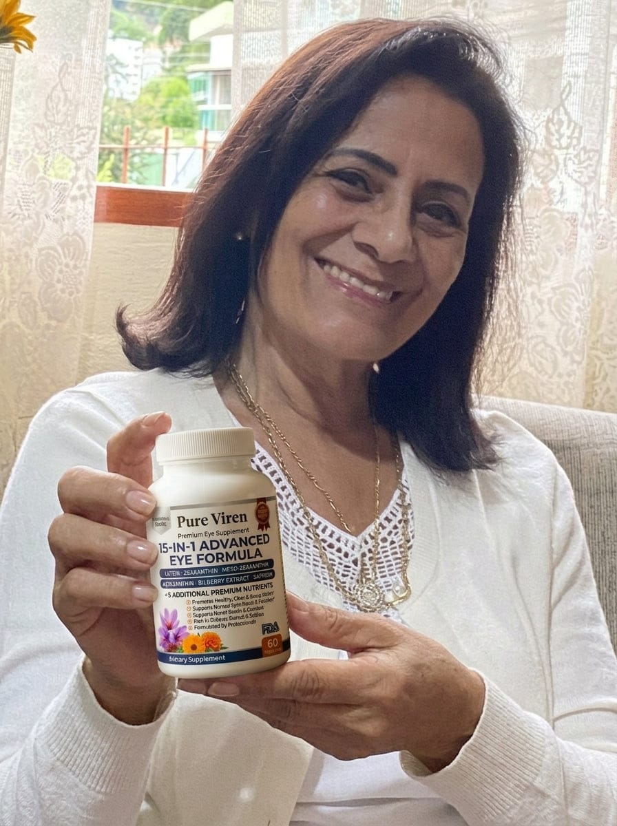 Customer photo review of VisioPro 15 en 1 Fórmula avanzada para los ojos