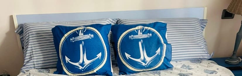 Customer photo review of Cuscini, Copricuscini Divano, Cuscini Arredo in Stampa Digitale Sailor 10
