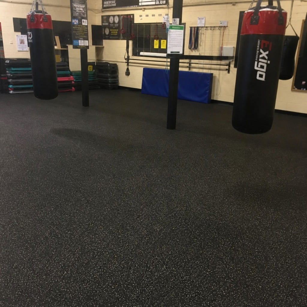Customer photo review of Gym Flooring Rolls UK | Rubber Roll 1m Wide | Cut to Length