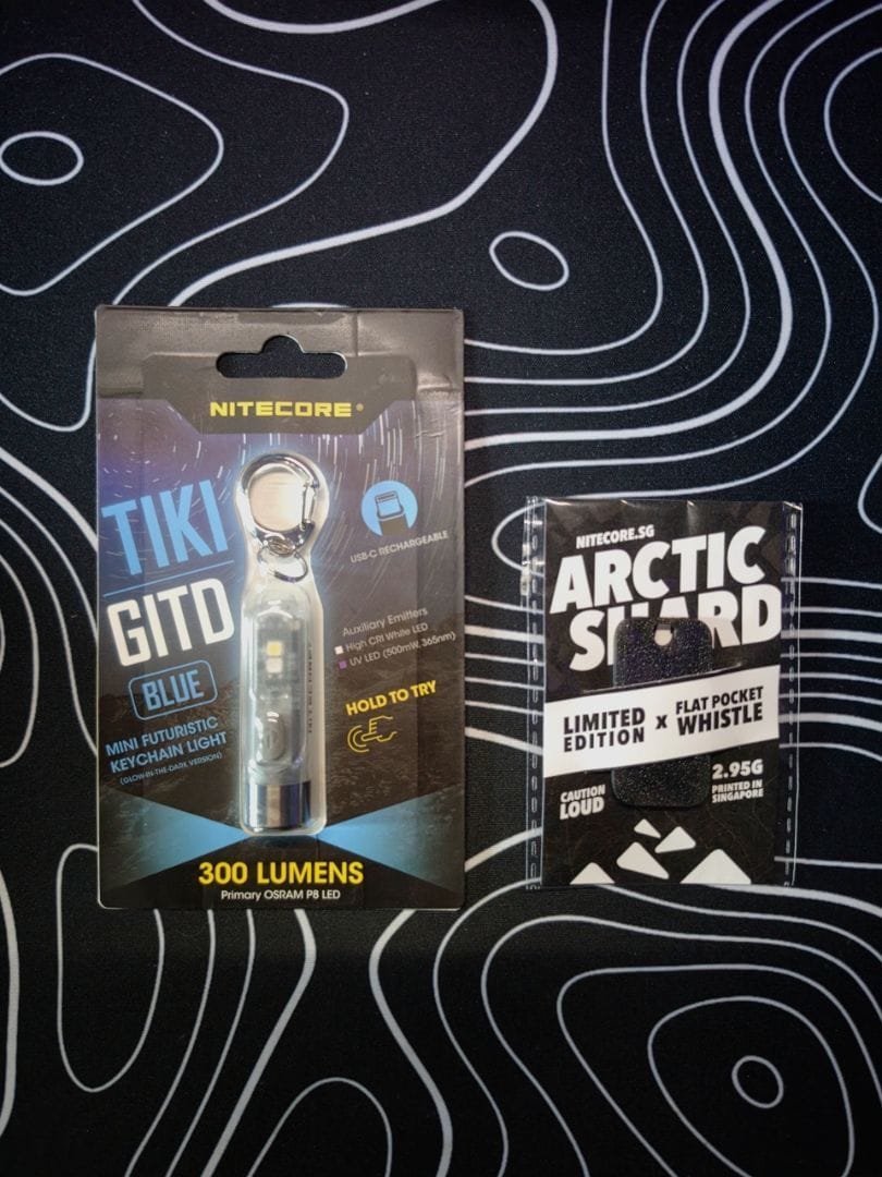 Customer photo review of TIKI (GREEN Glow In The Dark) - 300 lumens