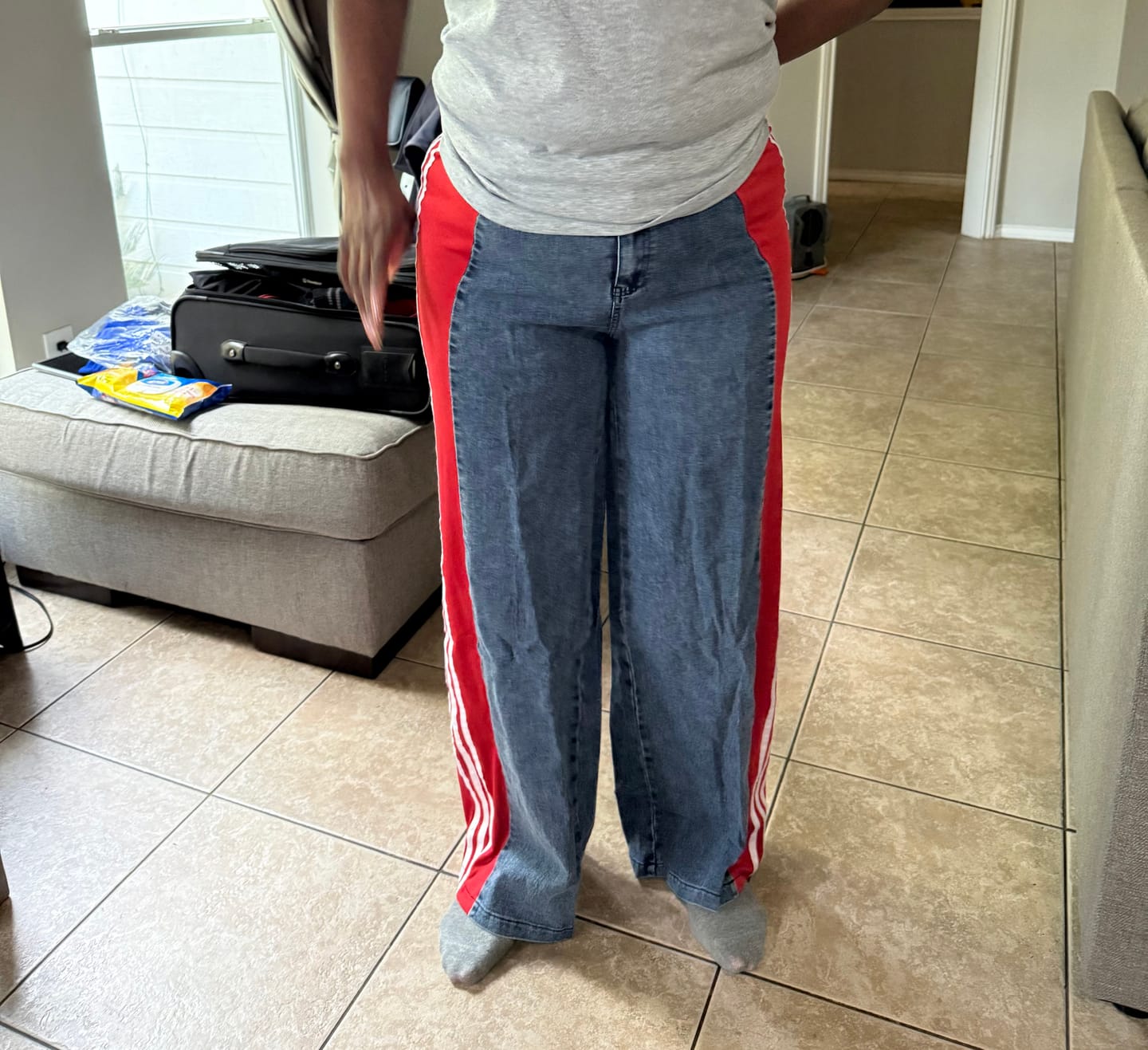 Customer photo review of Spice Gyrl Jeans
