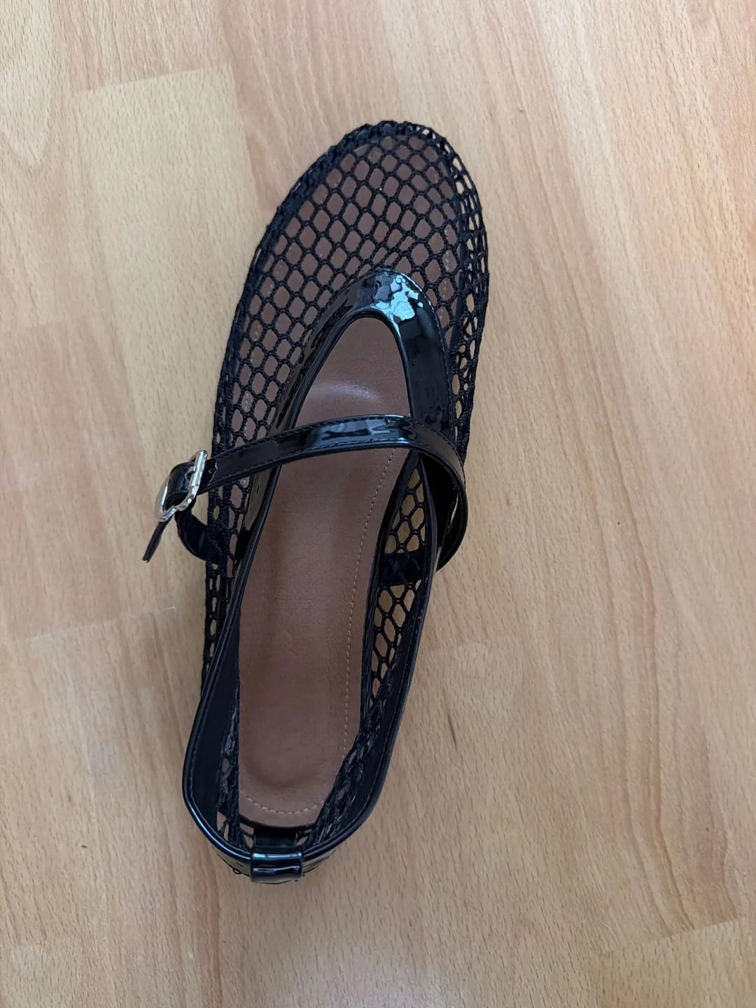 Customer photo review of Hadley Mesh Ballet Flats
