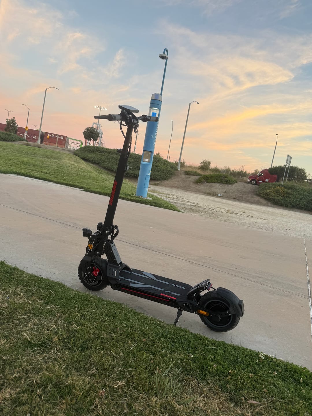 Customer photo review of Backfire M8 Electric Scooter with GPS and Samsung Battery
