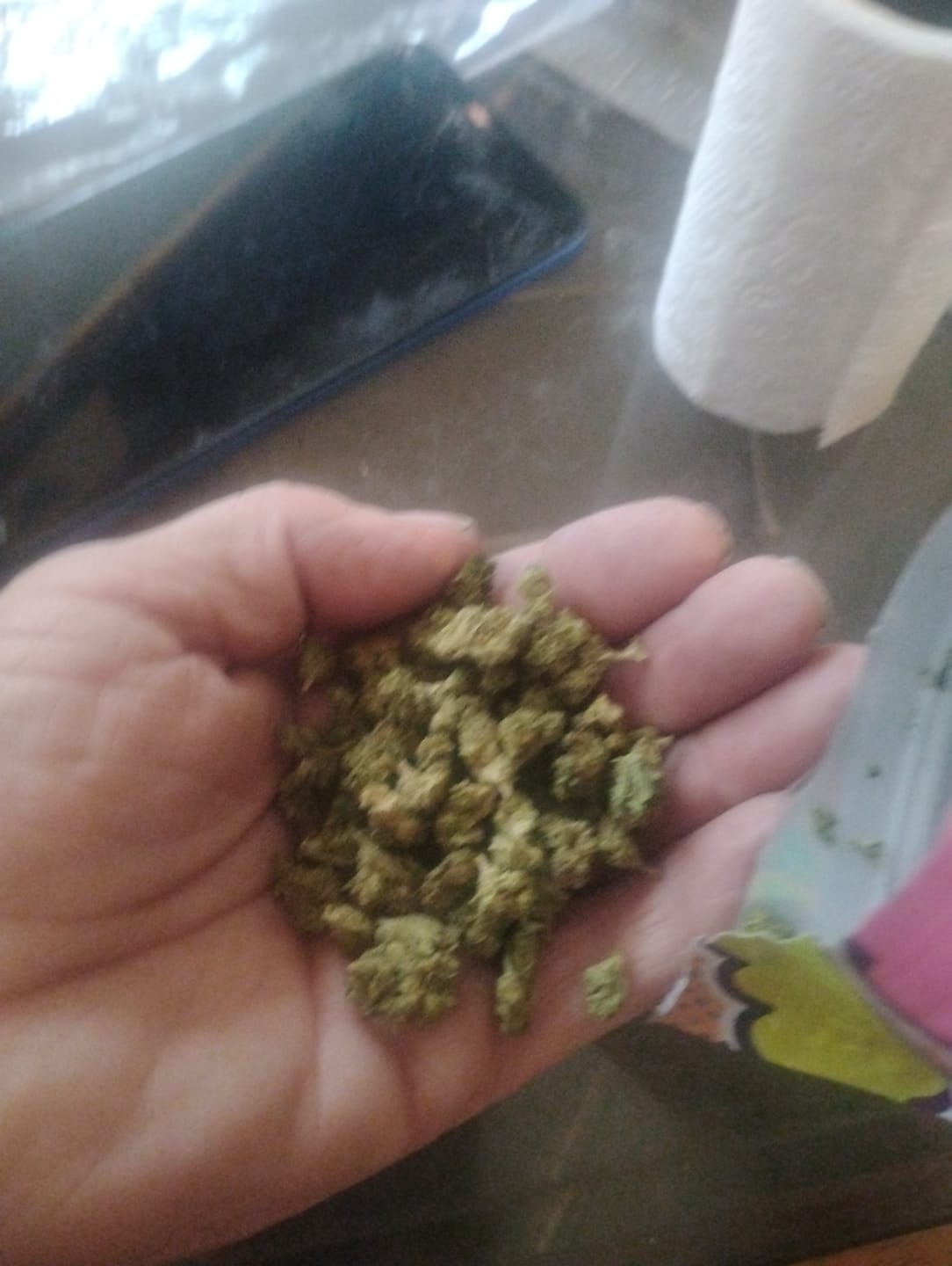 Customer photo review of Blackberry Kush - 28 Grams Littles - Indica