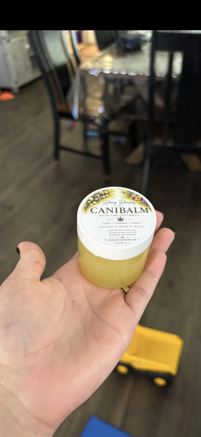 Customer photo review of Canibalm High Ointment