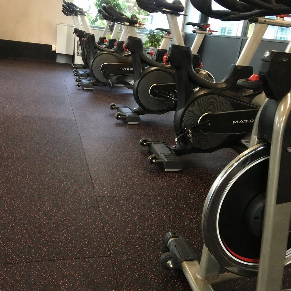 Customer photo review of Heavy-Duty Rubber Gym Flooring Rolls UK | Commercial Grade | Full 10m Roll