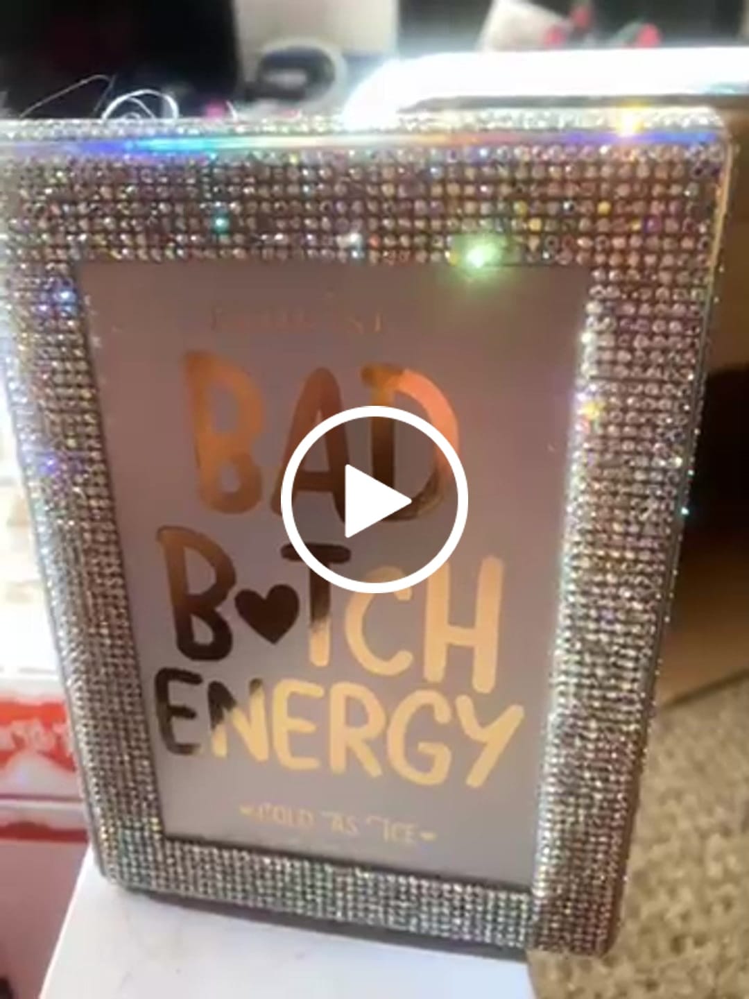 Customer video review of Crystal Bad Bitch Energy Lip Duo