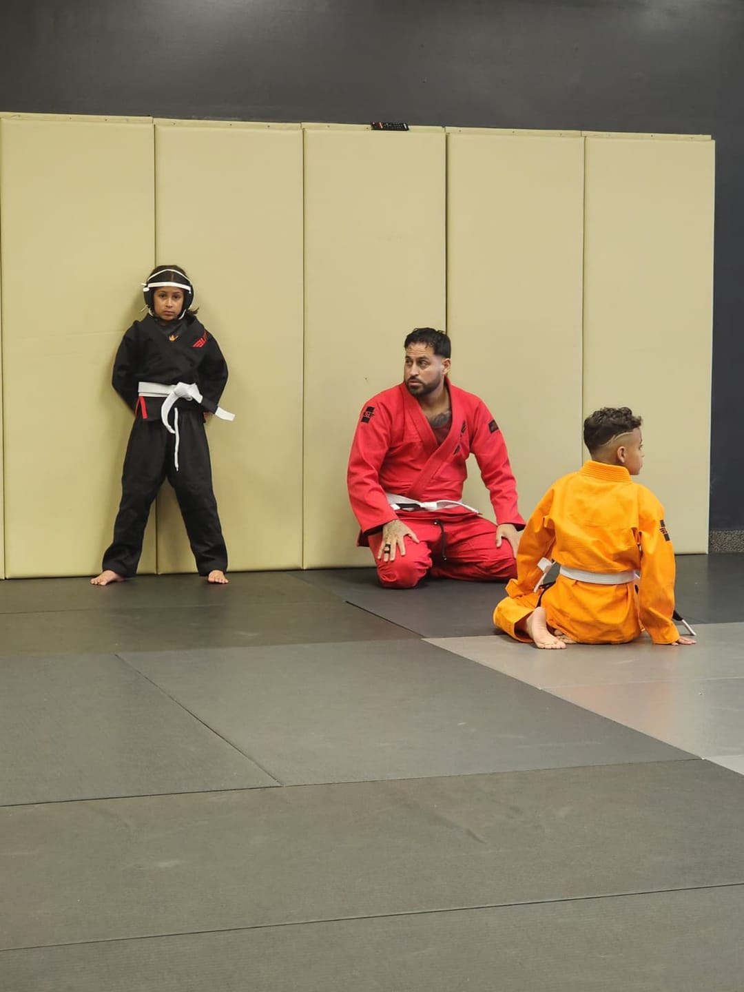 Customer photo review of Core Black Brazilian Jiu Jitsu Kids BJJ Gi