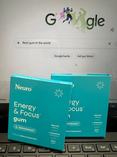 Customer photo review of Energy & Focus Gum