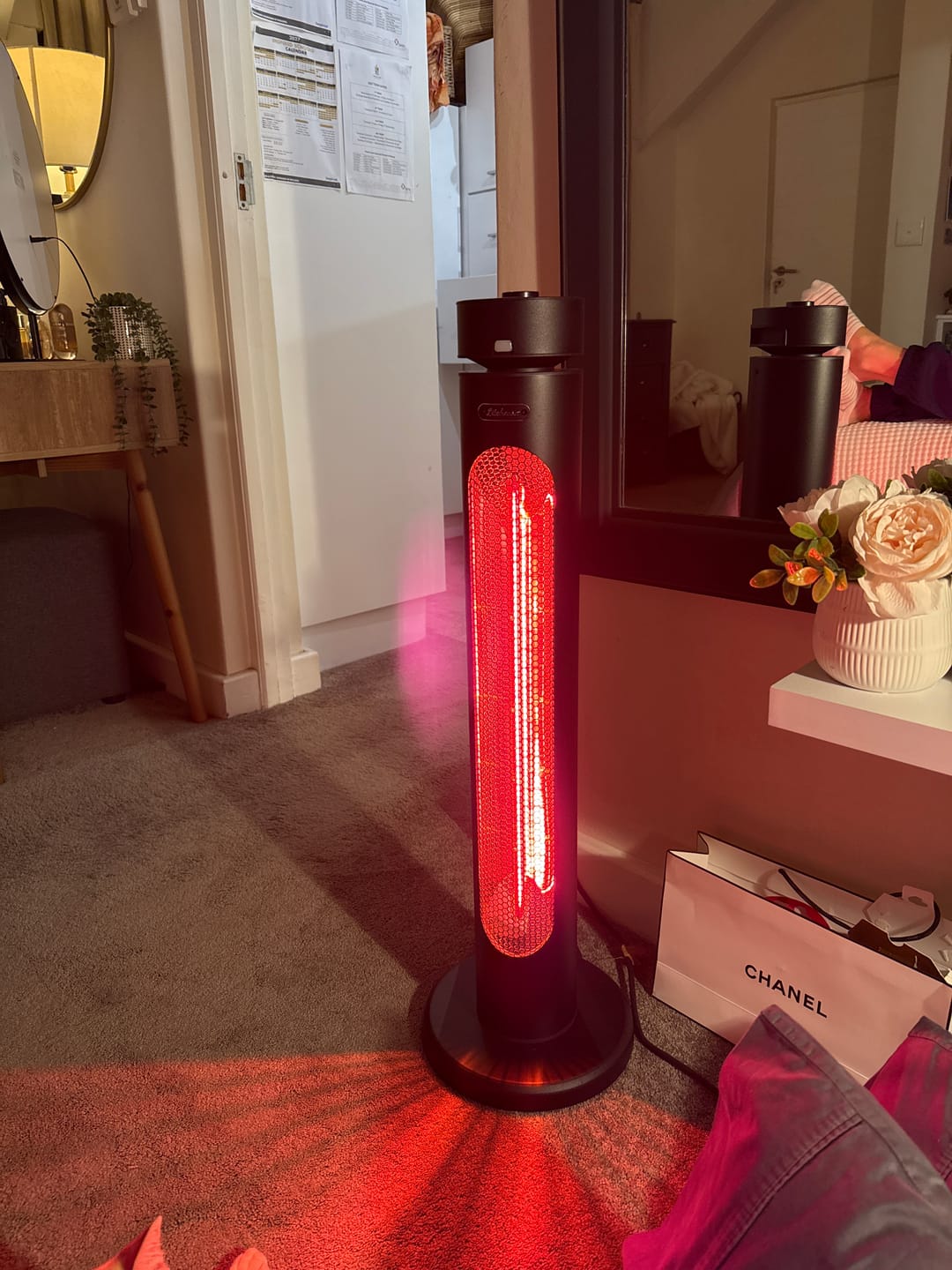 Customer photo review of Indoor & Outdoor Infrared Heater