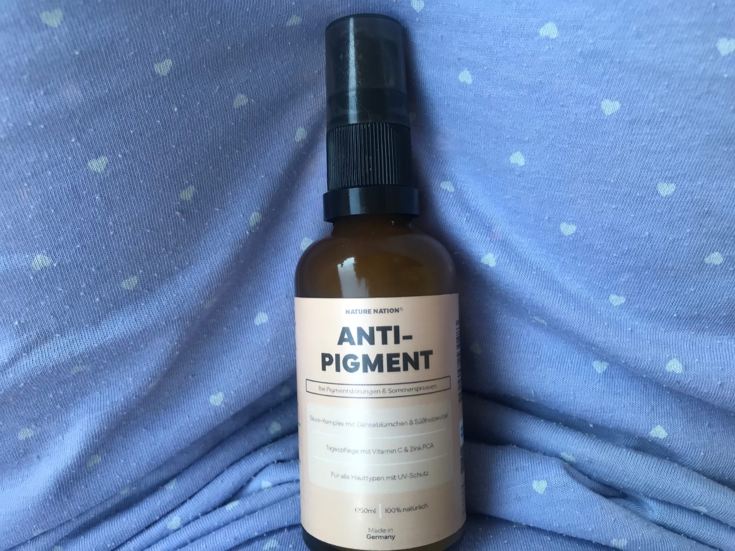 Customer photo review of Pigmentflecken-Entferner, 50ml - Reduziert Pigmentflecken und vitalisiert die Haut