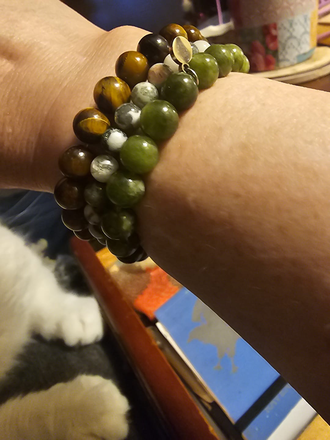 Customer photo review of Peridot Bracelet