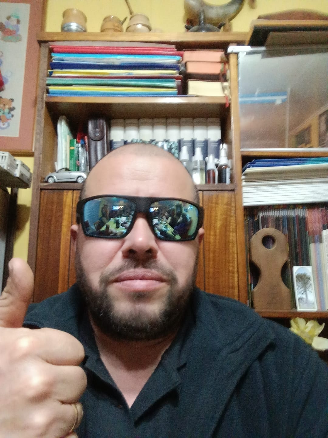 Customer photo review of Serie Allure ICE Blue Polarized - YELCHO®