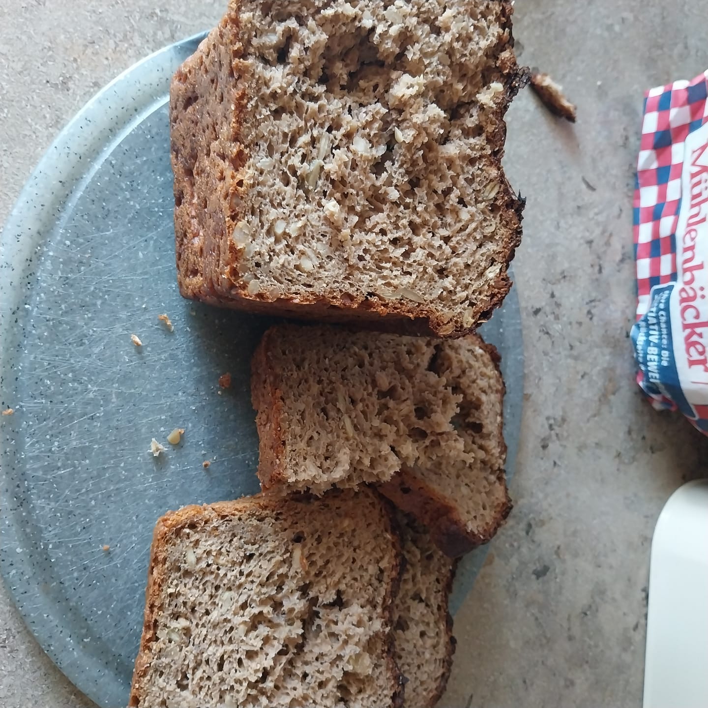 Customer photo review of WALTRAUD - glutenfreie Bio-Brotbackmischung