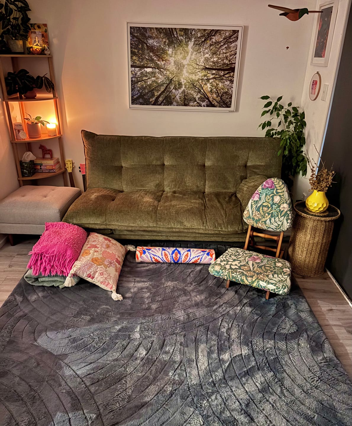 Customer photo review of Designer Relax Mat - 35mm Thick Foam Base