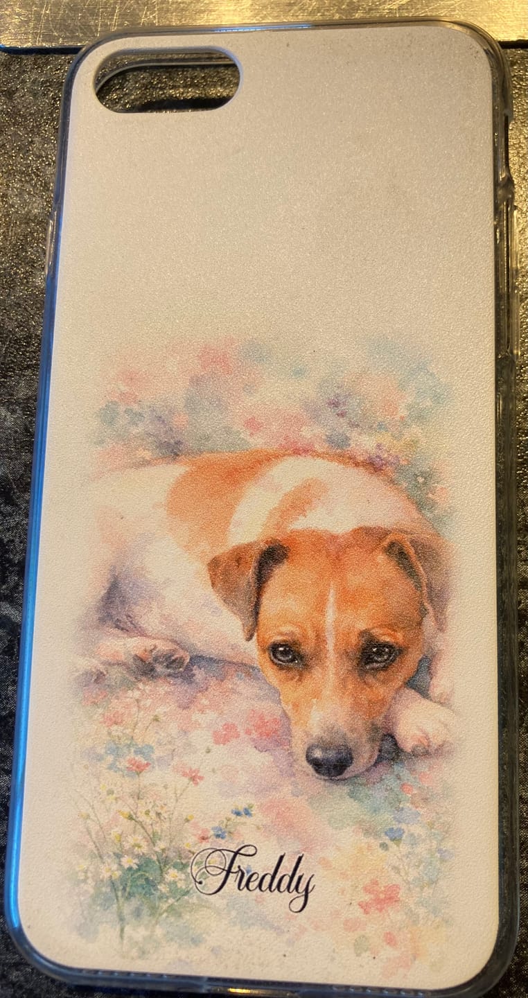 Customer photo review of Personalisierte Handyhülle - Aquarell