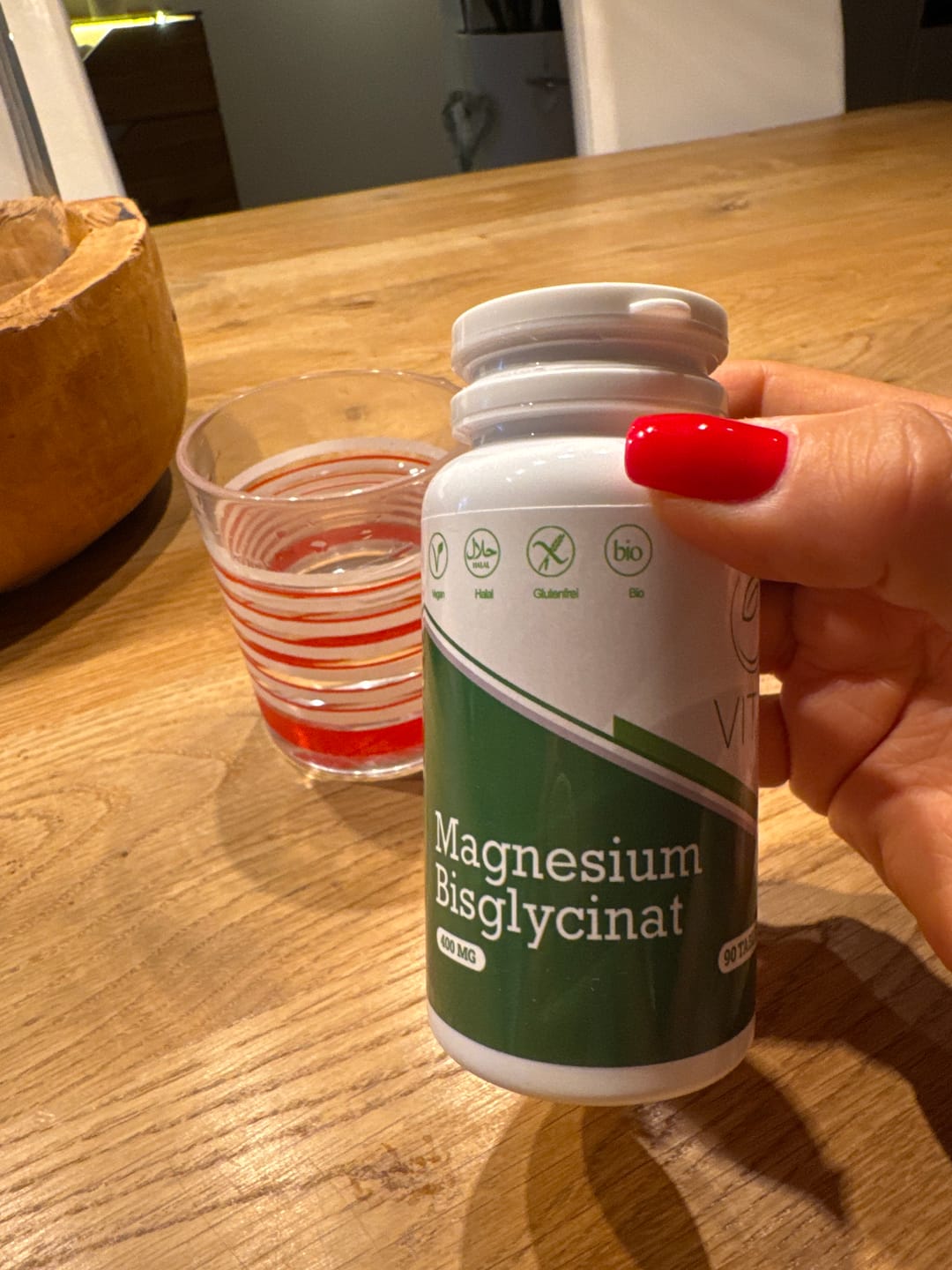 Customer photo review of Magnesium Bisglycinat