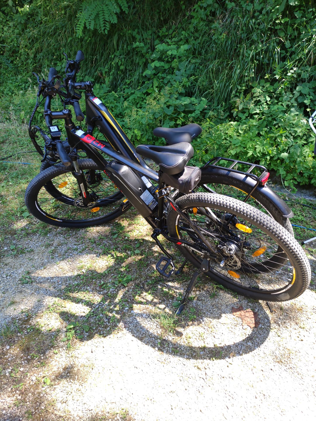 Customer photo review of Electric Mountain Bike Mopride 2