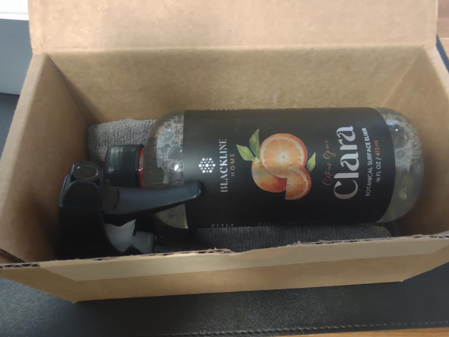 Customer photo review of BLACKLINE® CLARA PLANT-BASED HOME CLEANER