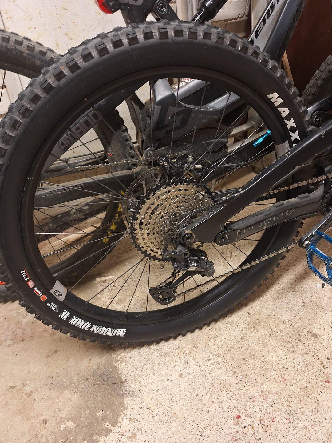 Customer photo review of Maxxis Minion DHR II 3C Maxx Terra EXO TR 27.5" Tyre