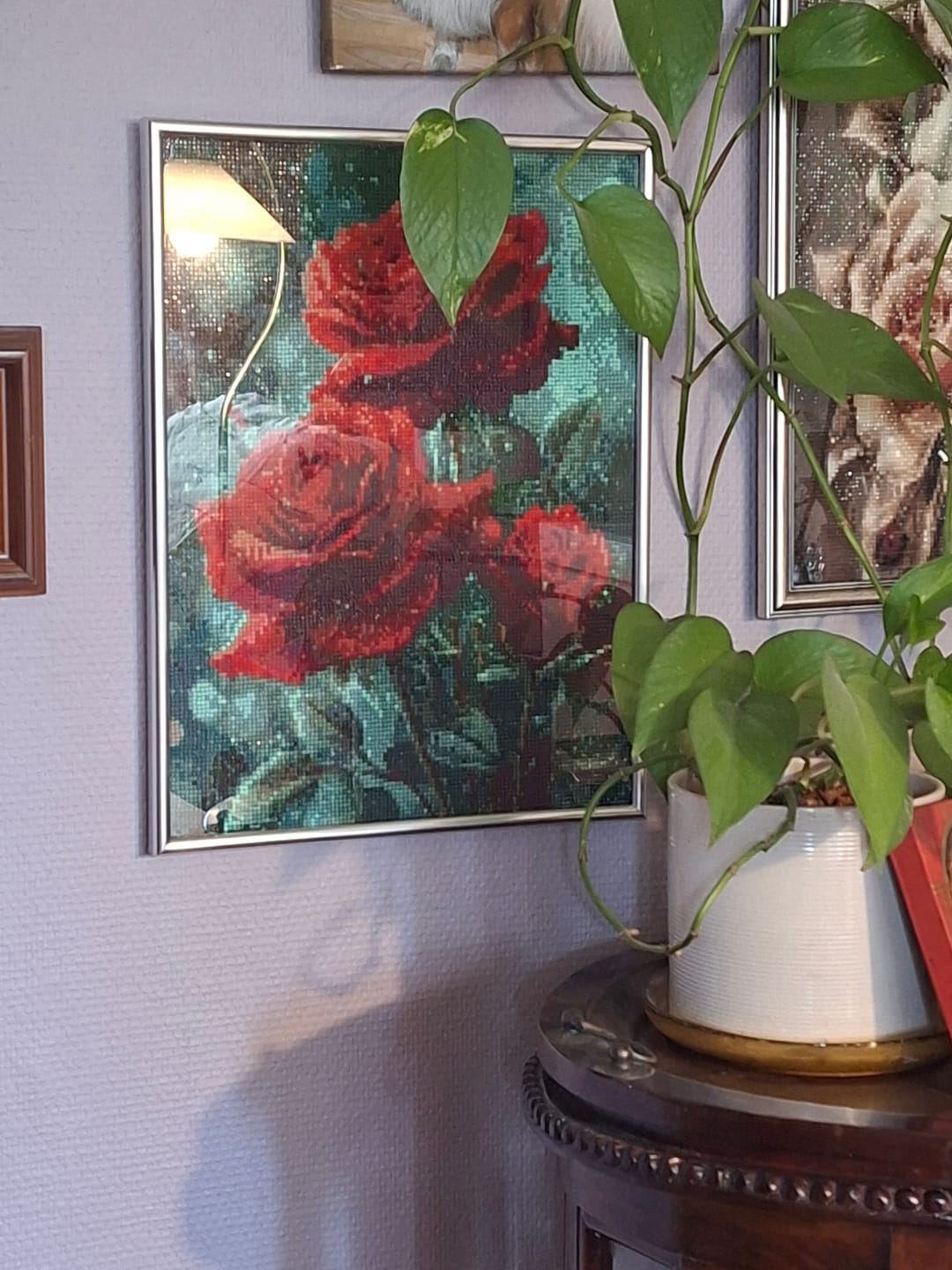 Customer photo review of Punaiset ruusut