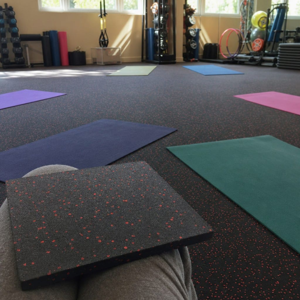Customer photo review of Heavy-Duty Rubber Gym Flooring Rolls UK | Commercial Grade | Full 10m Roll