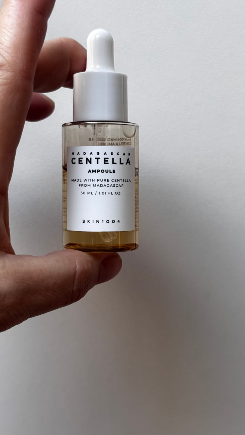 Customer photo review of Ampula ar azijas centellas ekstraktu SKIN1004 Madagascar Centella Ampoule