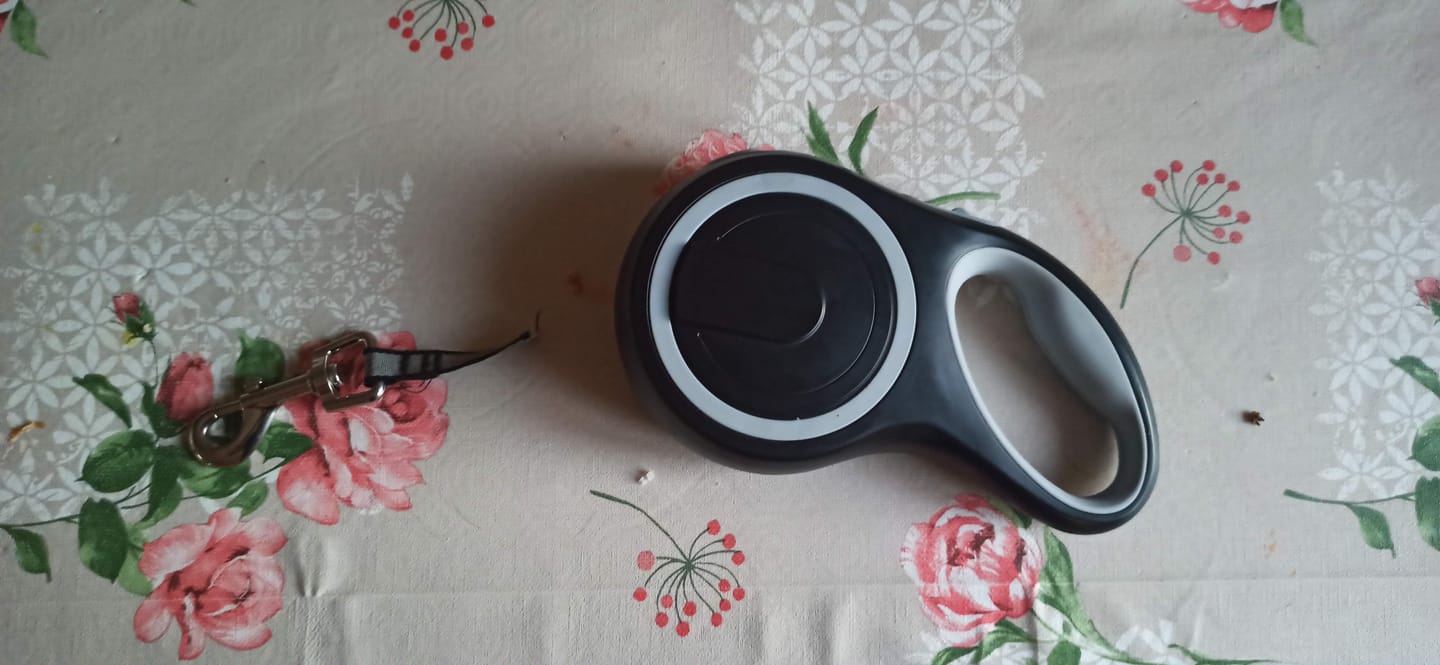 Customer photo review of Laisse enrouleur pour gros chien – Rétractable 5m / 8m