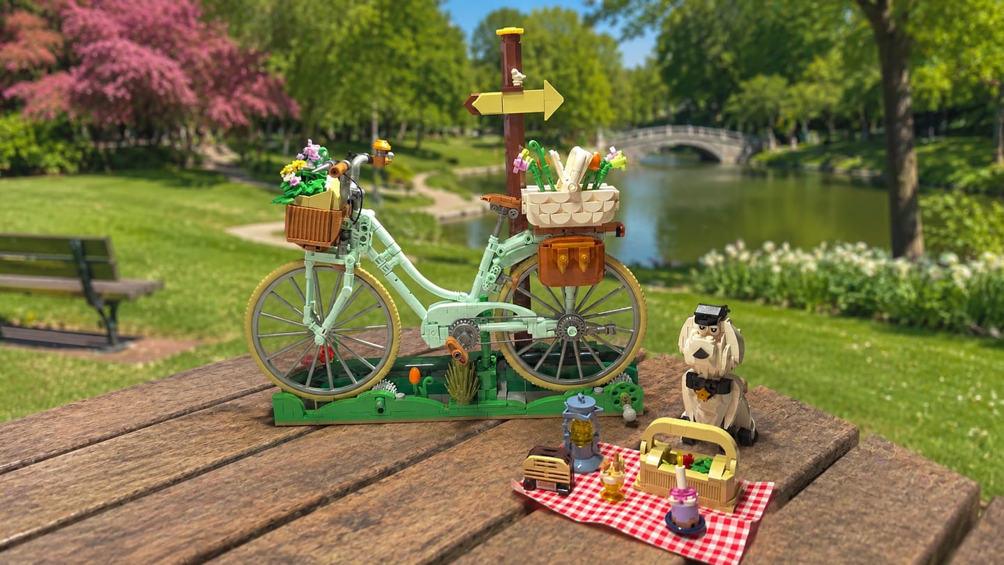Customer photo review of Pantasy Spring Picnic Bicycle 85059