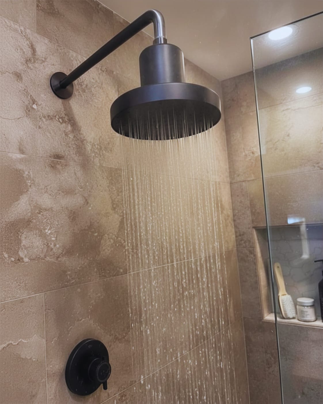 Customer photo review of Ultimate Showerhead