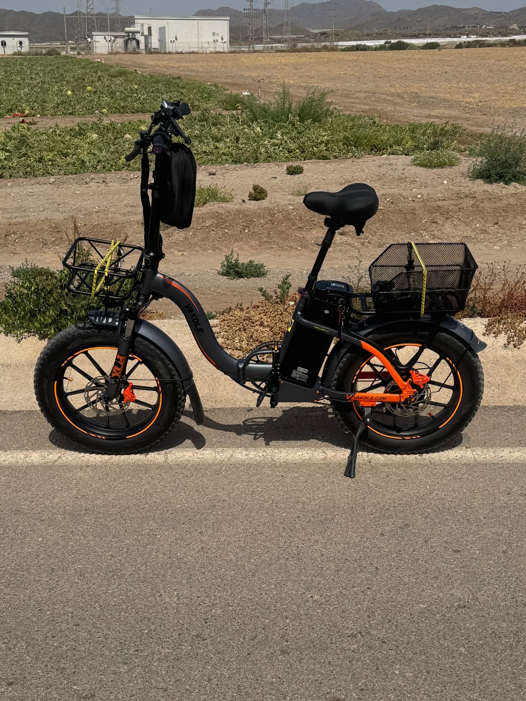 Customer photo review of Vakole Y20 Pro 20" Fat Bike 1440Wh Foldable Step-through E-bike 48V 30Ah Battery