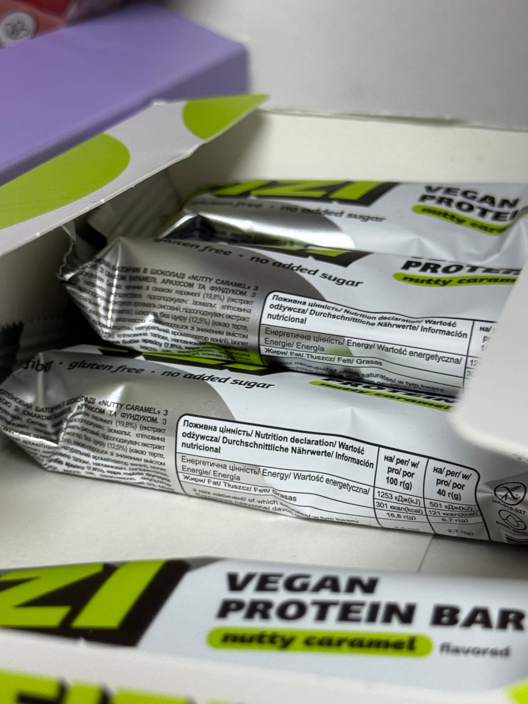 Customer photo review of Nutty Caramel