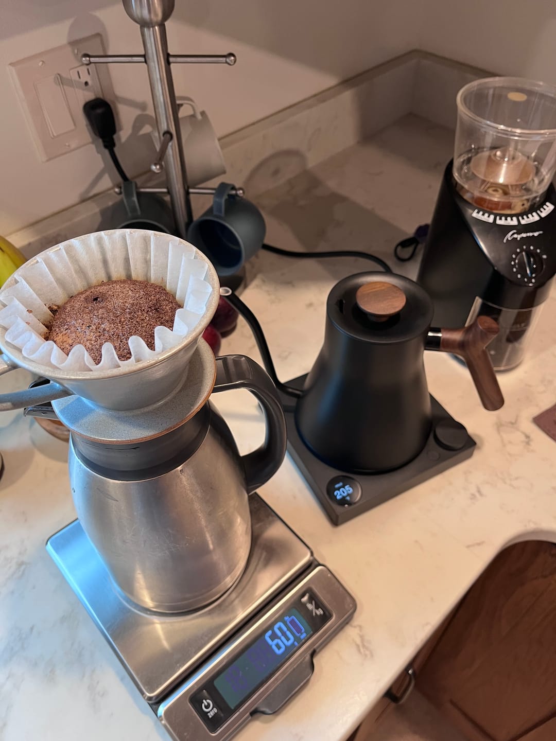 Customer photo review of Kalita MINO Ceramic Dripper 185 - Sand Gray
