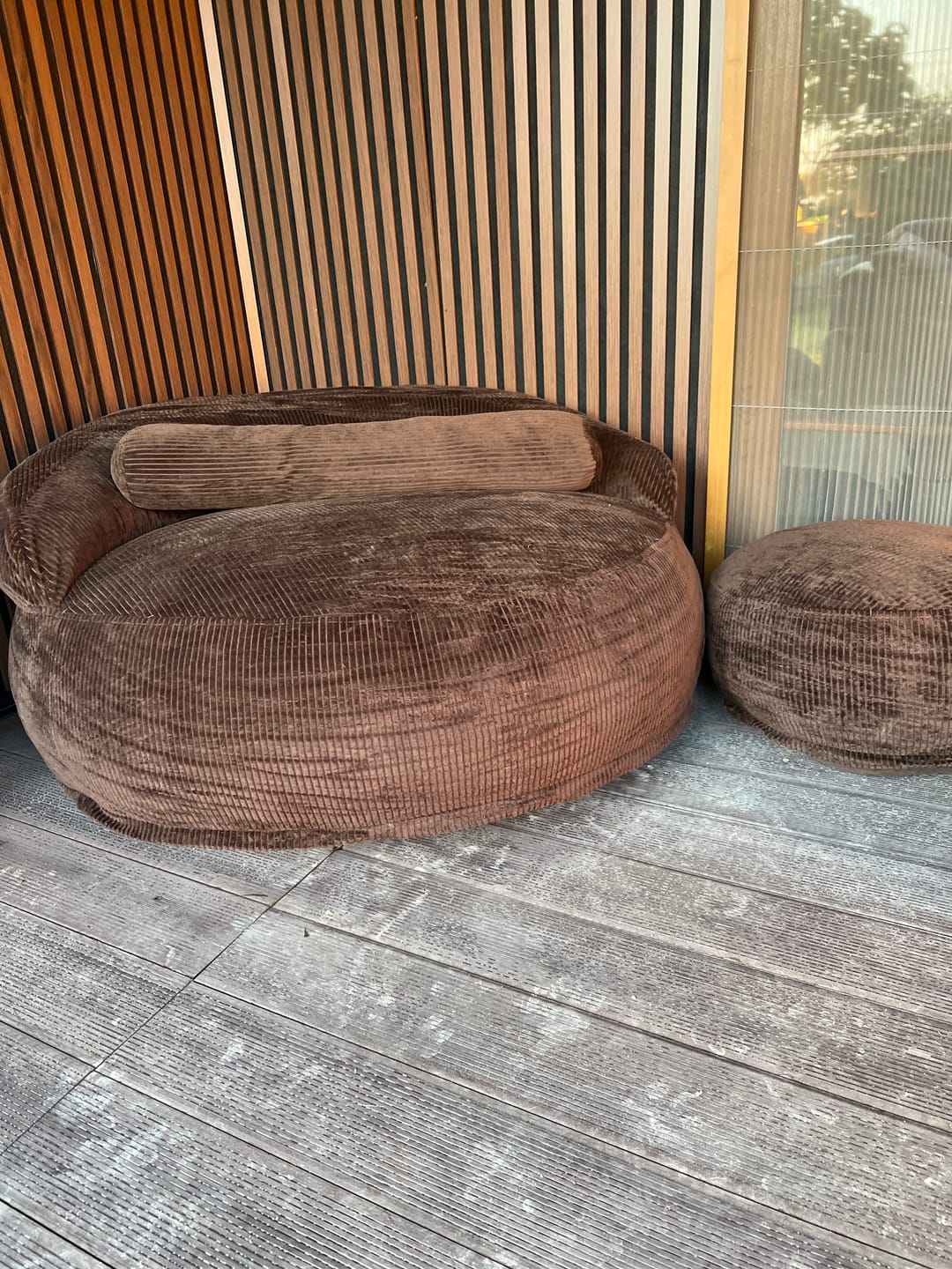 Customer photo review of Felix XL Puf Kiremit