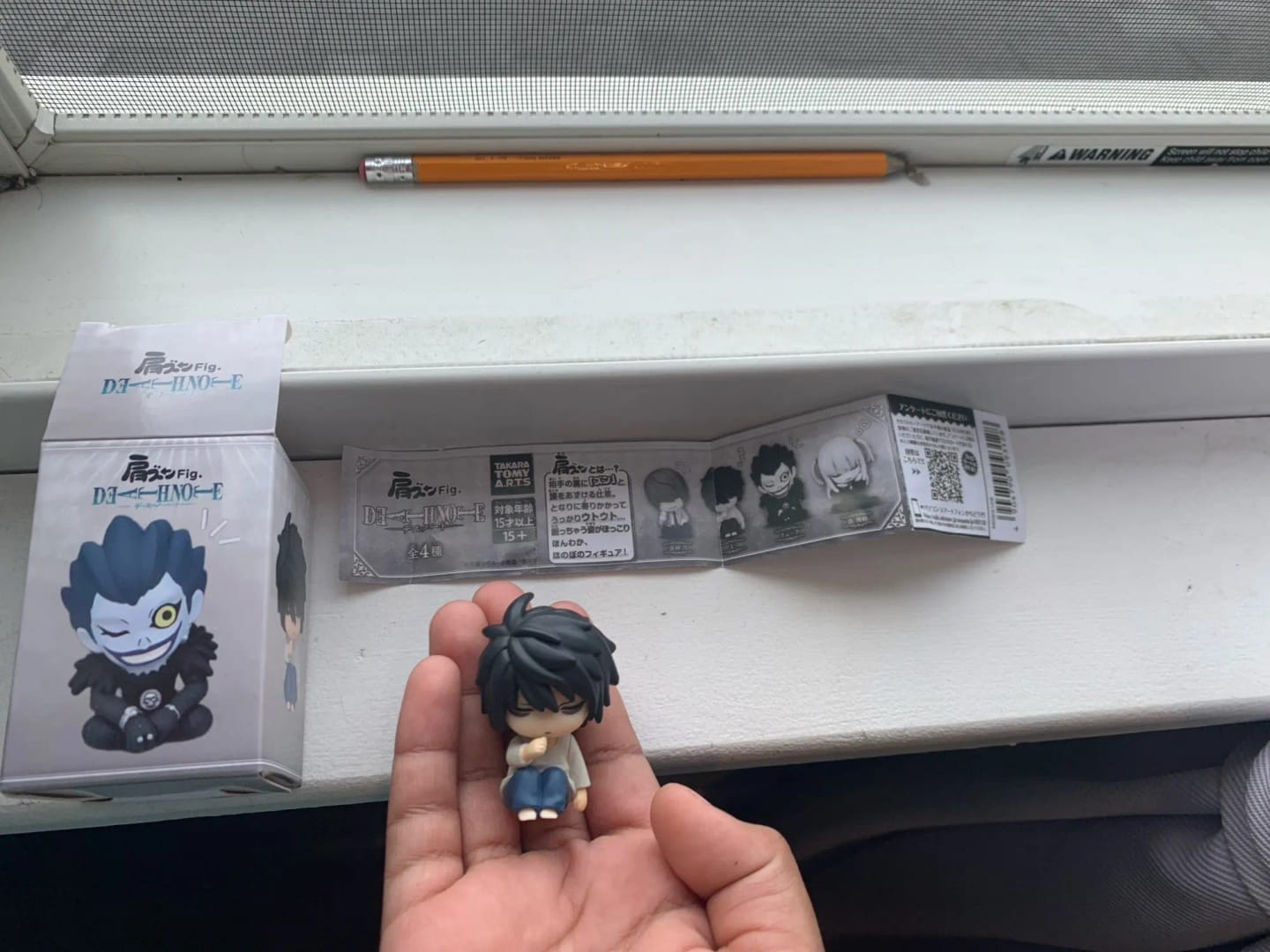 Customer photo review of Death Note Mini Figure Collection