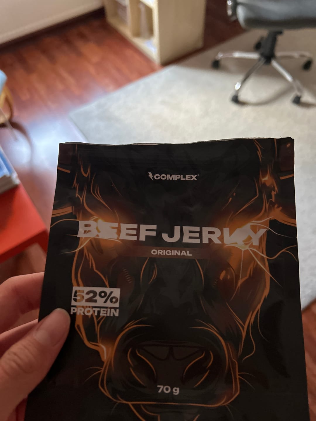 Customer photo review of Organic Beef Jerky