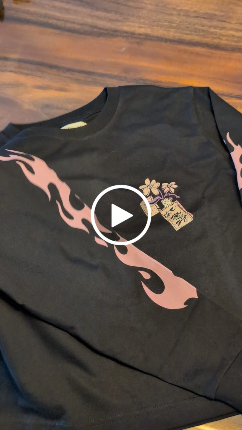 Customer video review of Flaming Disaster Long Sleeve